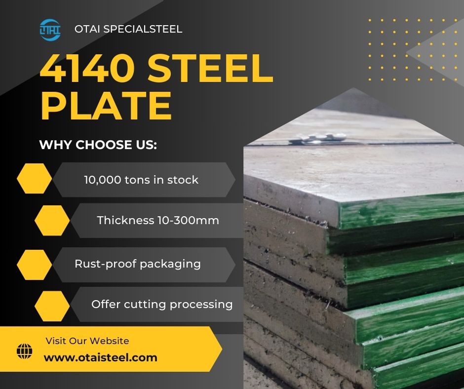 Why 4340 Steel Alloy from OTAI Steel is a Smart Choice